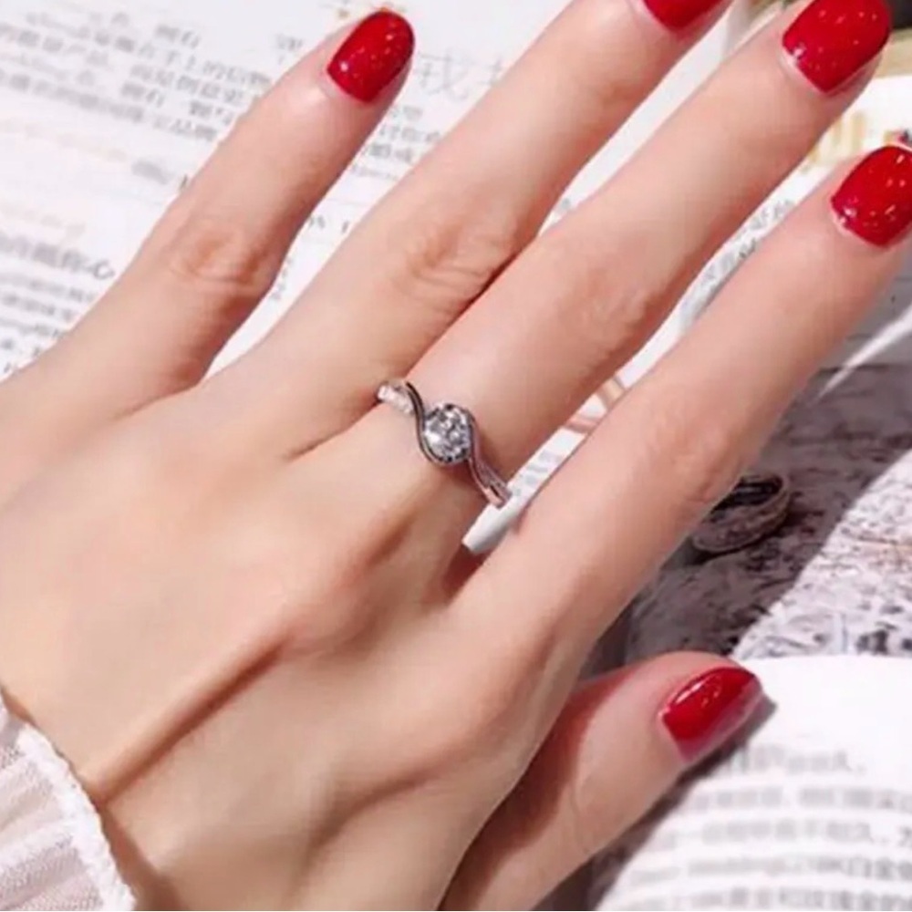 Elegant Promise Ring.